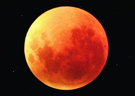 Lingering Lunar Eclipse