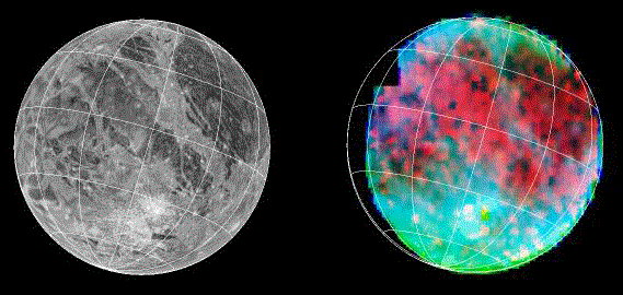 Fields of Minerals on Ganymede
Credit: