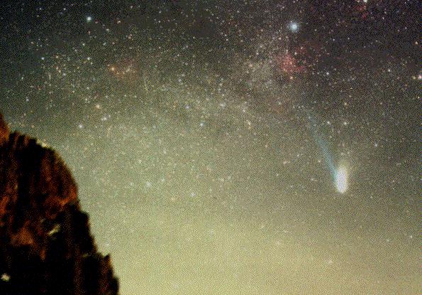 Hale-Bopp Brighest Comet This Decade
Credit: