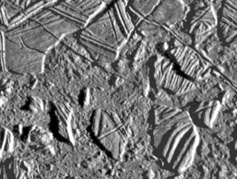 Europa's Ice Rafts
Credit: