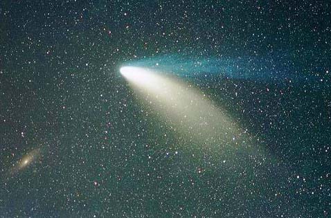 Hale-Bopp and Andromeda
Credit and Copyright:
