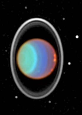 Uranian Moons, Rings, And Clouds
