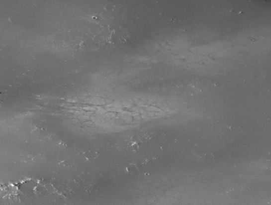 A Martian Lake Bed?