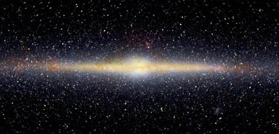 The Milky Way in Infrared