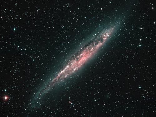 Nearby Spiral Galaxy NGC 4945