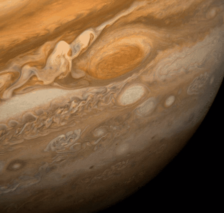 Jupiter's Colorful Clouds